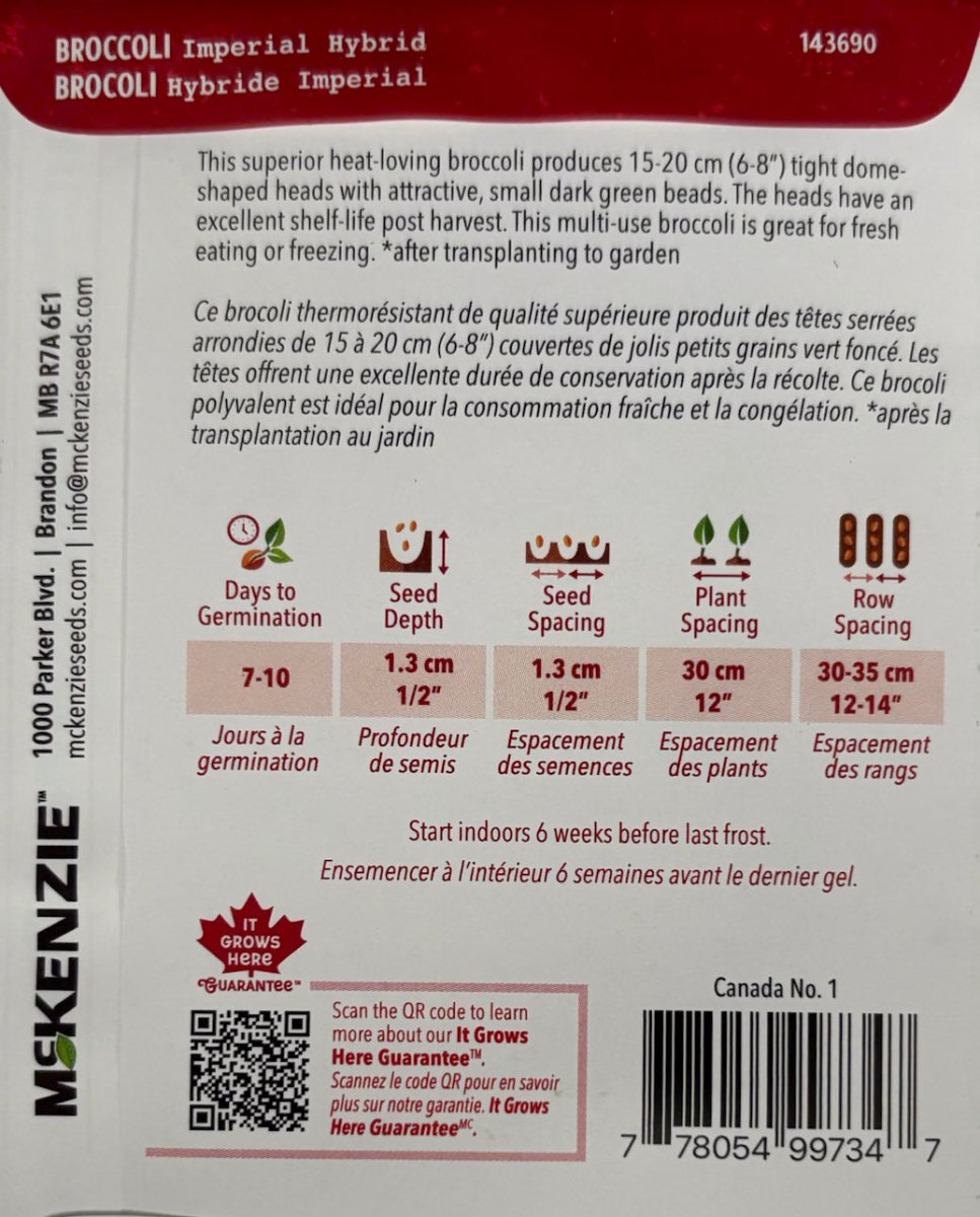 Imperial Hybrid Broccoli - LandscapeDirect