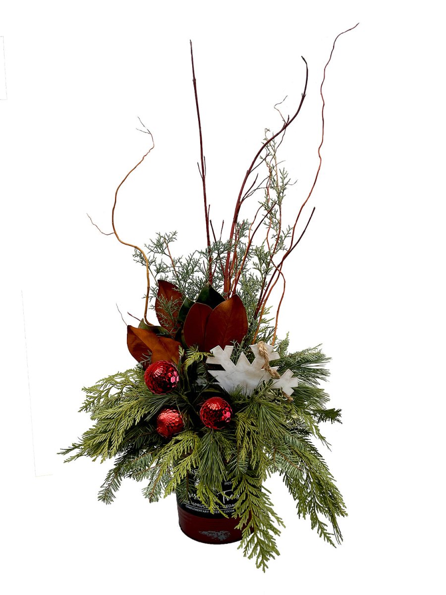 Snowflake Holiday Arrangement - LandscapeDirect