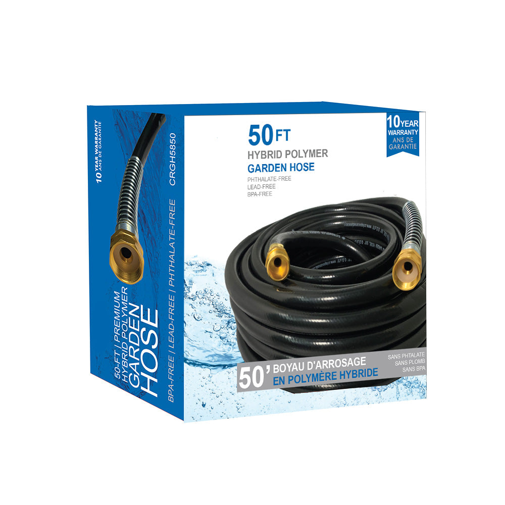 All-Season Premium Super Flex Garden Hose (50ft)