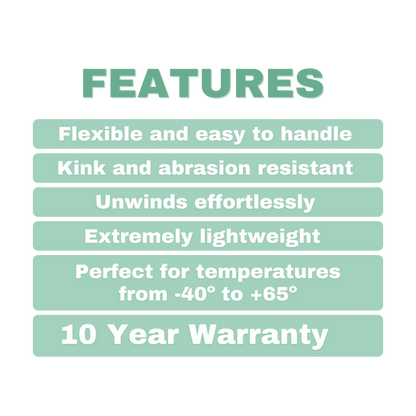 All - Season Premium Super Flex Garden Hose (50ft) - LandscapeDirect