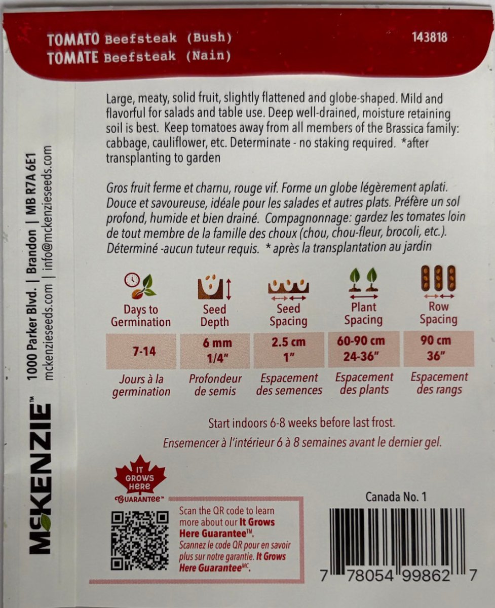 Beefsteak Tomato - LandscapeDirect