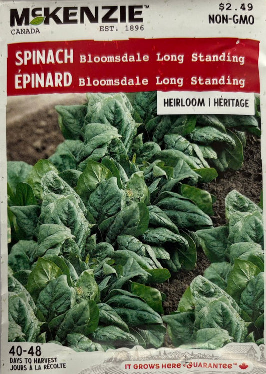 Bloomsdale Long Standing Spinach - LandscapeDirect