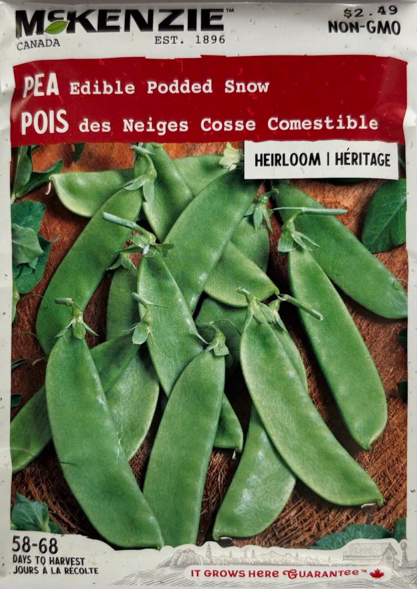 Edible Podded Snow Pea - LandscapeDirect
