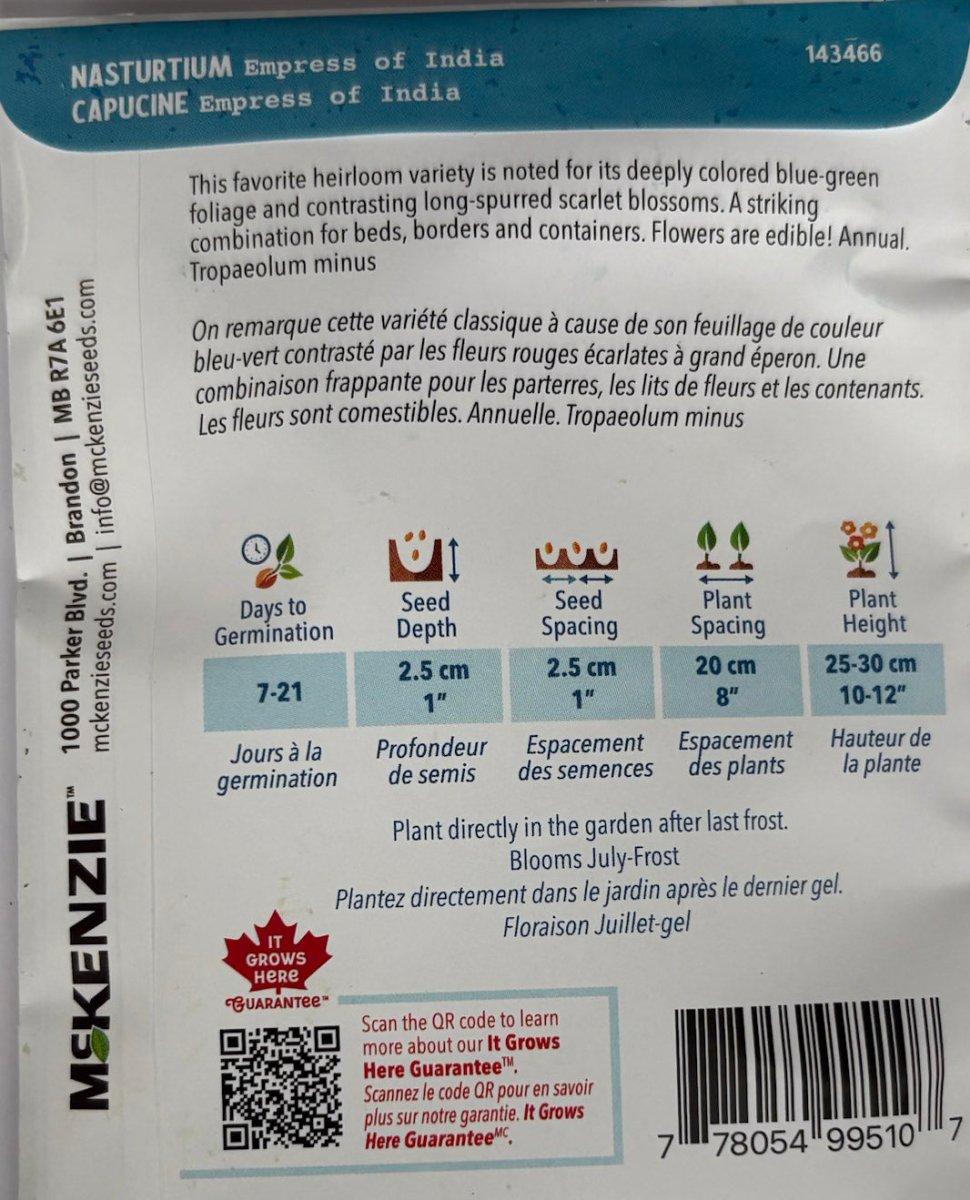 Empire of India Nasturtium - LandscapeDirect