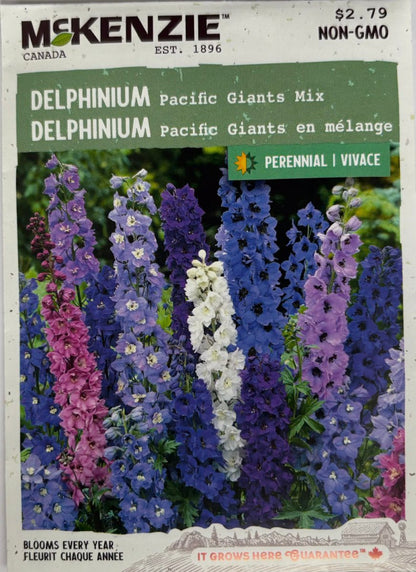 Pacific Giants Mix Delphinium - LandscapeDirect