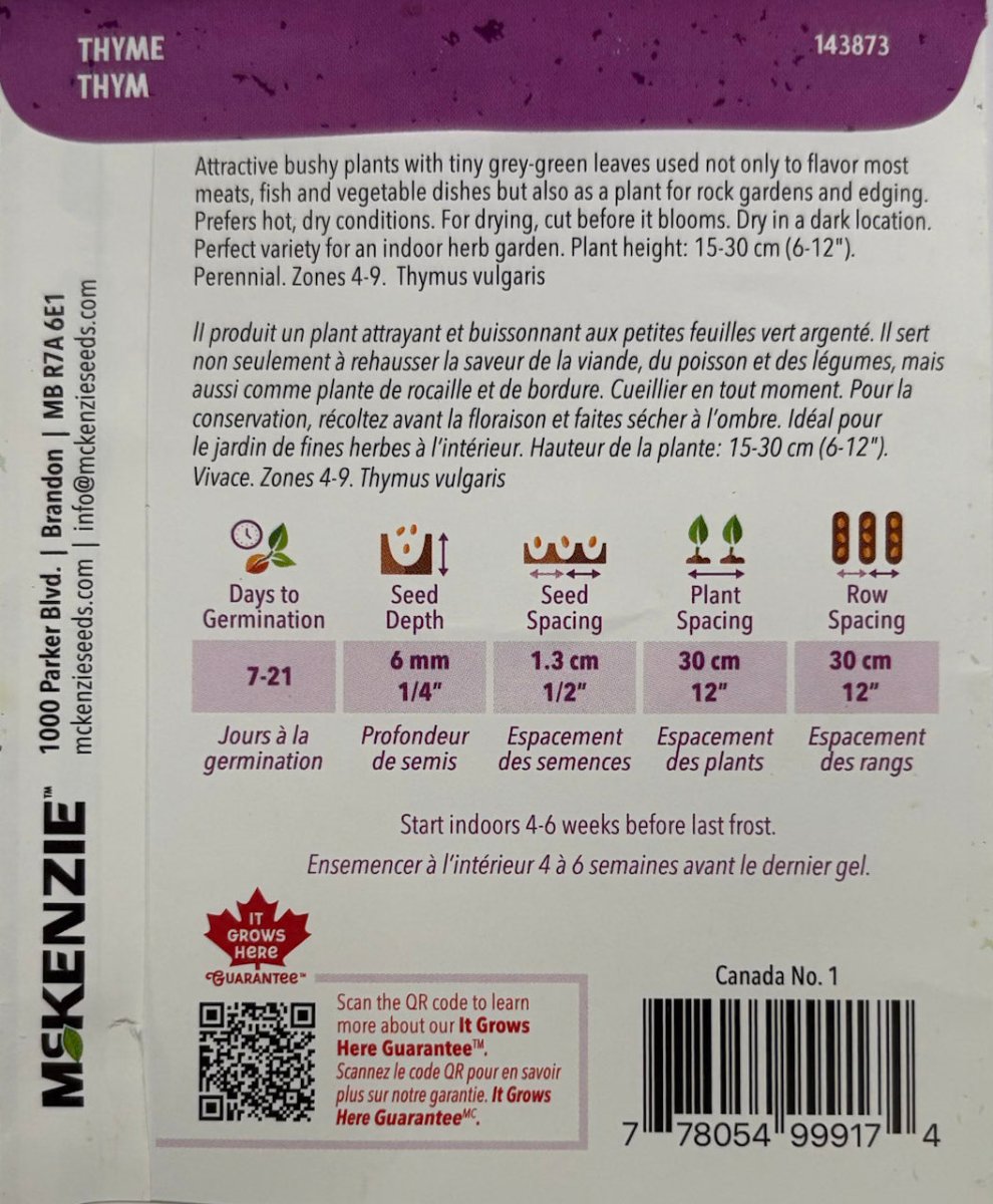 Thyme - LandscapeDirect