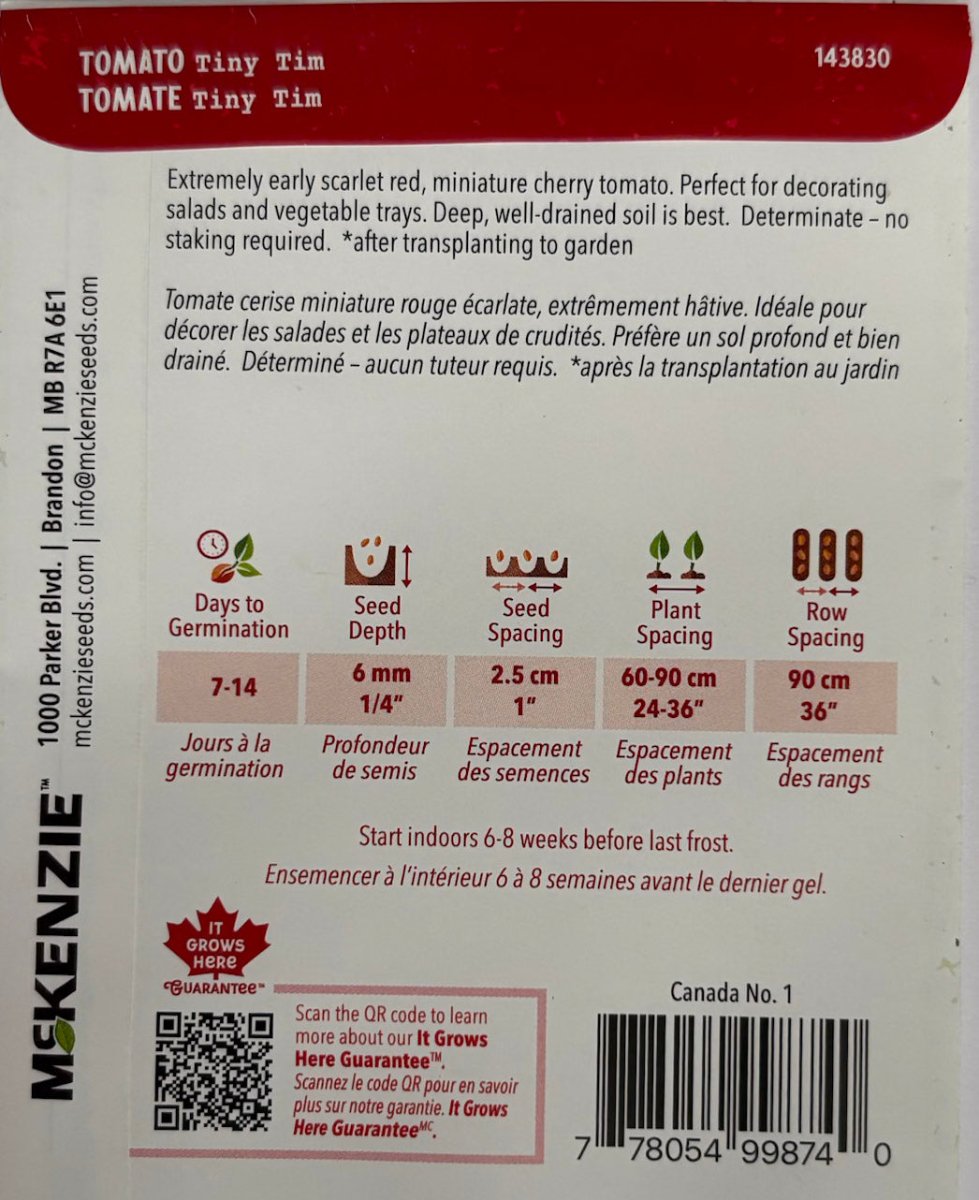 Tiny Tim Tomato - LandscapeDirect